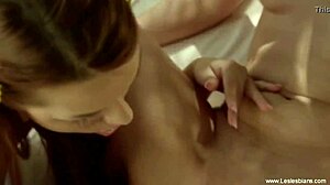 lysette kisses and licks her friend sarah