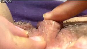 watch this big clit orgasm up close, isn't it intense?