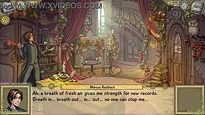 Playing with cute toy in innocent witches game