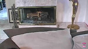 can spicy brunettes handle his throbbing cock in threesome with tight assholes?