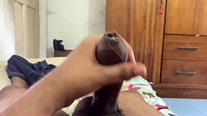 Mystepmom Jerked Me Off Before School With Cum Covered Creampie Big Cock Black Monster