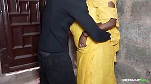 I, the Lagos landlady, got fucked when I went to inspect my farm, riding big ass.