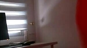 passionate sex in red room ends with cum in mouth, petite long hair lingerie amateurs big ass