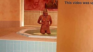 Blonde Whore Gets Cock In The Ass To Mouth