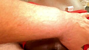 Ebony couple tries anal for the first time with wet pussy and blowjob!