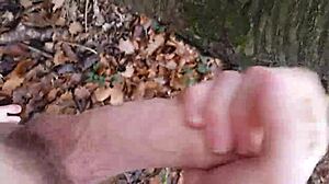 outdoor forest self-pleasure adventure