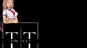 Tattooed slut DRINKS piss and CUM on thick cock! FACIAL orgasm!