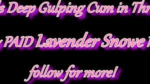 High-heeled bimbo goddess shows off her pussy in cosplay