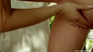 lysette kisses and licks her friend sarah