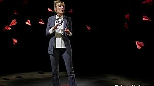 Blonde Domme Anal Fucks Black Slave with Strapon in Bondage!