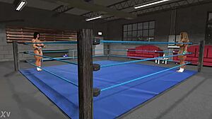 The ROOKIE 2 Catfight With Sexy Bodybuilder Big Tits!