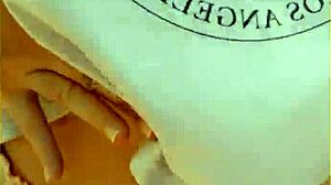 Wifey changes shirt outdoors, showing off her shaved pussy and tits