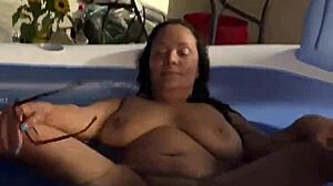 mature latina milf wants you in the pool with her