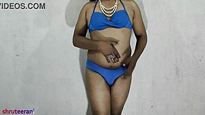 blue bikini part 2 indian shemale