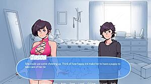 happy puppies playing in the snow daze