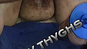 Fat Slut MistyThyghs Fucked With Huge Dildo Cunt Massage Creamy