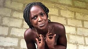 crazy bitch shows naked in thong to strangers 😜