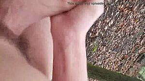 outdoor forest self-pleasure adventure