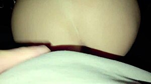 Taxi driver captures married woman paying for ride.