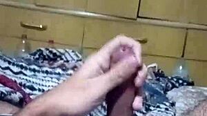 brazilian brunette moans dirty talk during guided masturbation