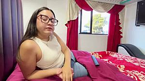 watching movie leads to intimate surprise with partner