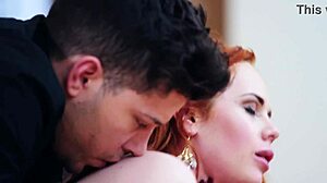 European Babe With Big Ass In Glamour Scene