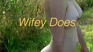 young wife first ever nude walk