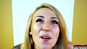 slim blonde coed olyssia's tight ass fucked