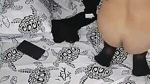 I watch them give my hot step-cousin her first doggy fuck