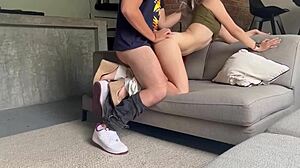 Sister-In-Law In The Lobby After Drinks.