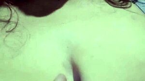 asian old woman with big boobs acts like a slut