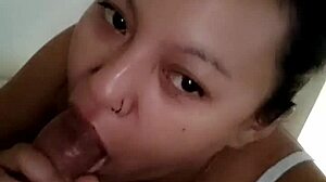 Real Amateur Swallows Teen Cock Deep!