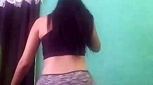 Teen Amateurs Dancing Funk In Brazilian Portuguese Style