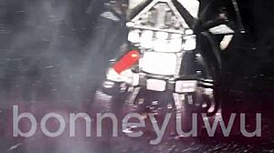 bonneyuwu - leia star wars masturbatin with daddy vader's dildo, so hot!