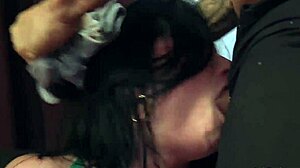 Slave Deep Throat And Anal Banged By Group