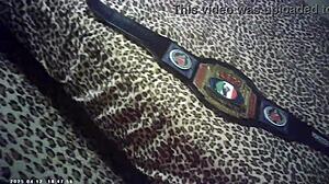 Behind Scenes Wrestling Match with Pornstar Champion