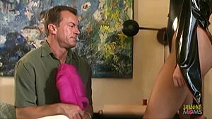 Once the contract is signed, I get to give this milf an intense ass fucking