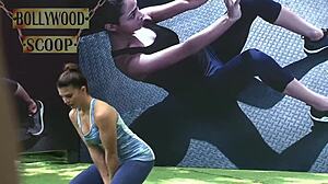 jacqueline fernandez hot exercise video 💪