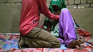 Desi Wife Gets Licked And Fucked On Bed