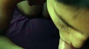 Casi me vengo en la boca de joven hermosaa