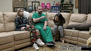 Daisy bean experiences a close-up solo session