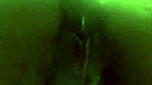 wet ebony pussy gets fucked by dildo solo