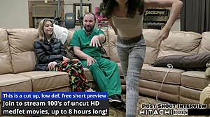 Daisy bean experiences a close-up solo session