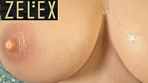 Italian MILF Brings Zelex Doll for Hot Threesome Roleplay 😏