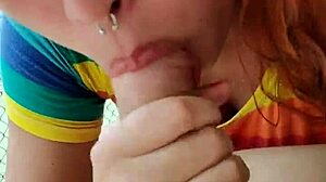 Fodendo em publico pela primeira vez com athletic redhead screaming outdoor