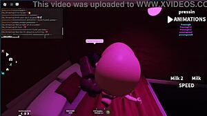 lesbian sex with fembull futa, bimbo style, so intense 😏