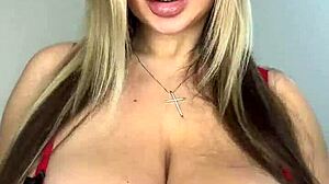 Merry Christmas with Big Natural Tits Hot Milf Gifts!