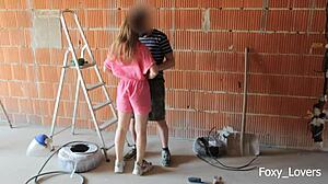 Jeg var næsten ved at blive fanget i at snyde med min kollega på arbejde på en byggeplads