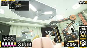 Intense sex game with cowgirl riding and handjob