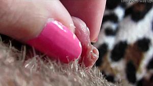 Big Clit Orgasm Close-Up View